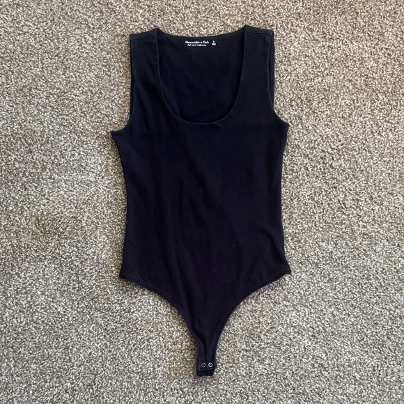 Abercrombie & Fitch Tops - Abercrombie and Fitch Black Tank Bodysuit